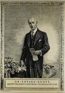 Max Švabinský (1873-1962) - Edvard Beneš