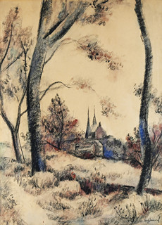 Josef Zamazal (1899-1971) - Petrov v zimě