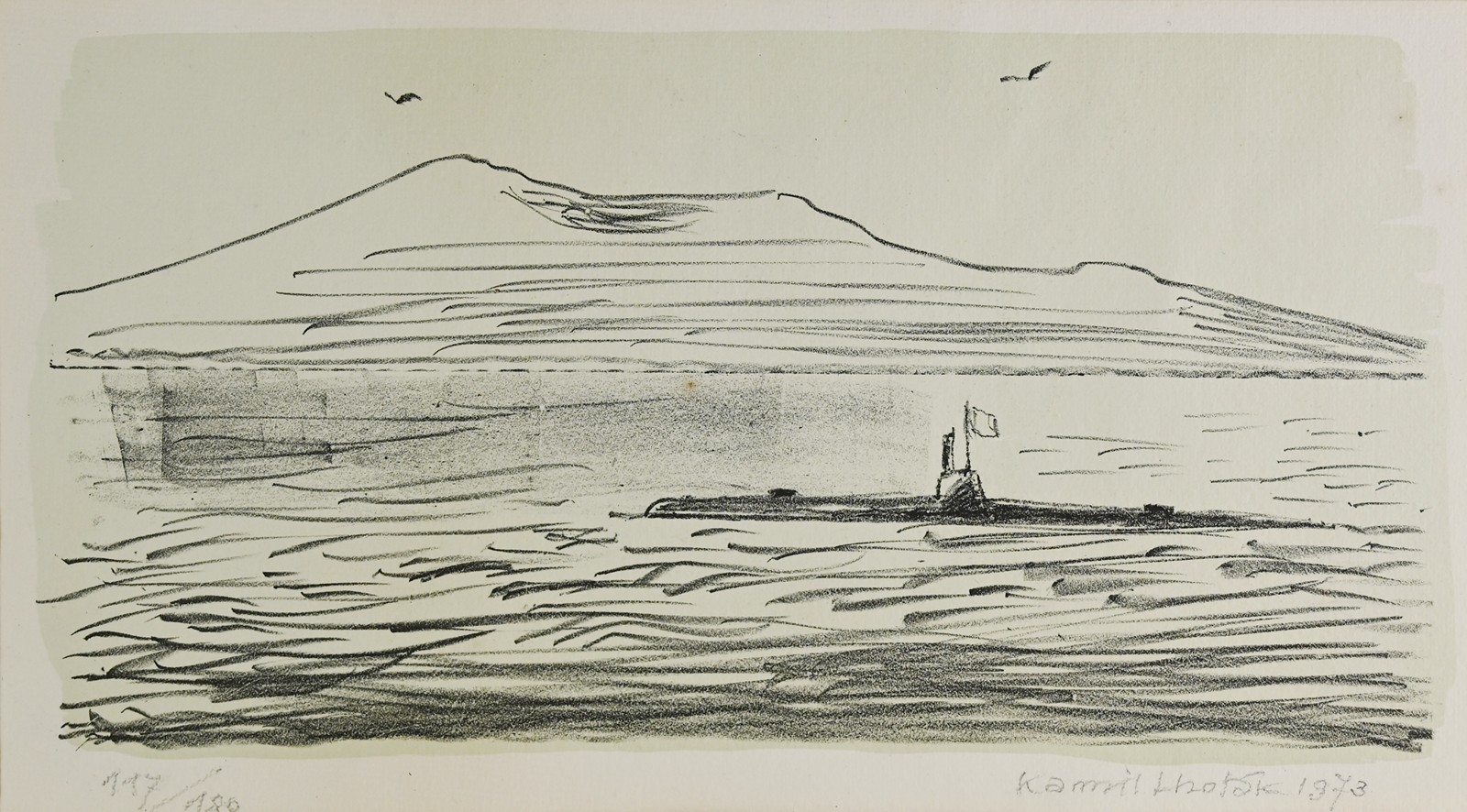 Kamil Lhoták (1912-1990) - Ponorka