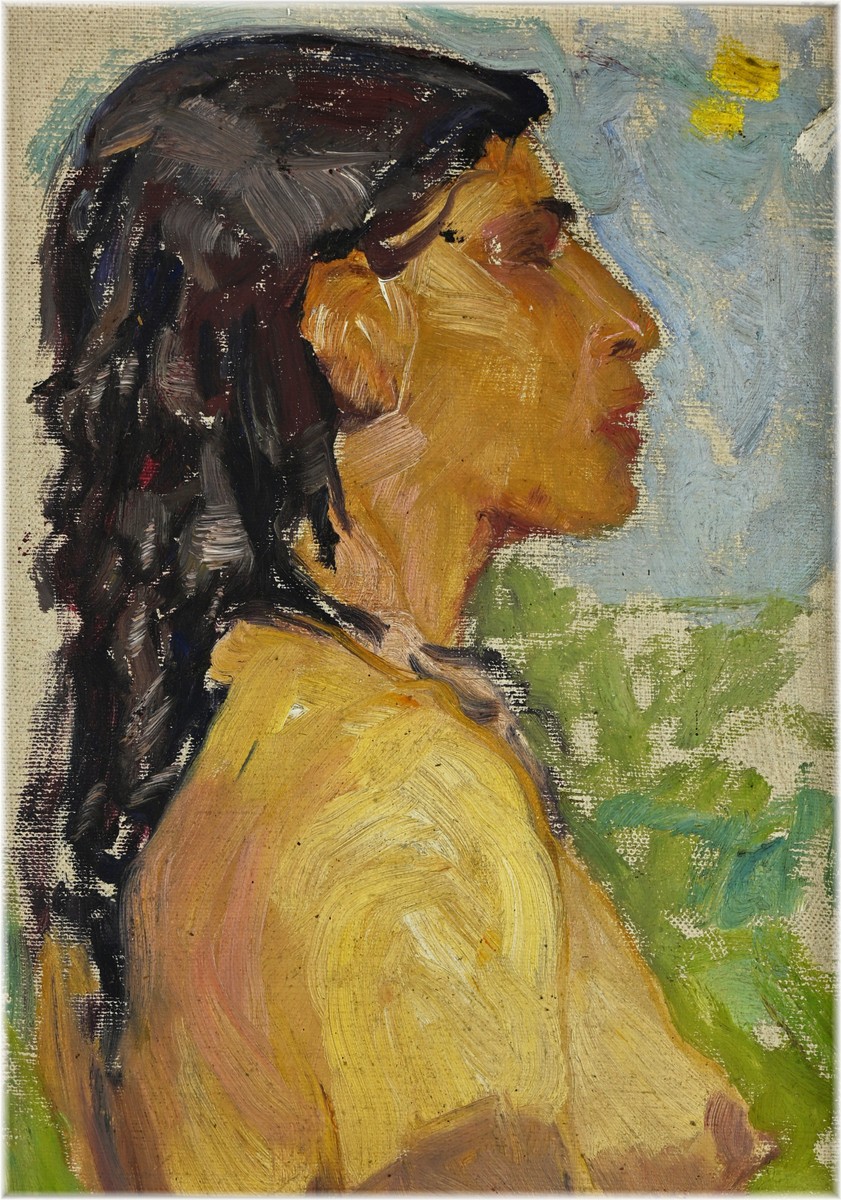 Alois Kalvoda (1875 - 1934) - Dívka