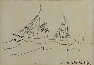 Kamil Lhoták (1912-1990) - Plachetnice