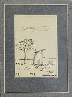 Kamil Lhoták (1912 - 1990) - Domek u letiště