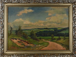 Rudolf Hanych (1906-1994) - Cesta Vysočinou