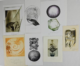 Naděžda Synecká (1926-2021) - Soubor 7 grafik