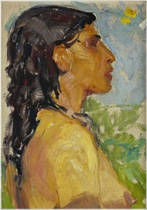 Alois Kalvoda (1875 - 1934) - Dívka