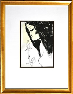 Ota Janeček  (1919-1996) - Dívka