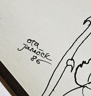Ota Janeček  (1919-1996) - Dívka