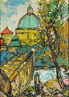 František Max (1895-1969) - Pražský motiv