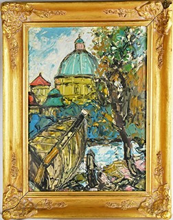 František Max (1895-1969) - Pražský motiv
