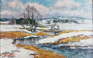 Jaroslav Sodomka (1919-1975) - Kameničky-zima odchází