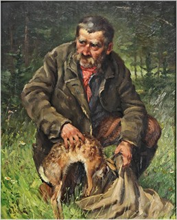 Otakar Číla (1894 - 1977) - Pytlák