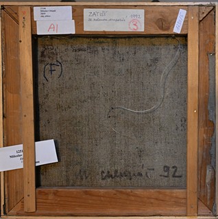 Miroslav Chlupáč (1920 - 2008) - Zátiší se zelenou drapérií