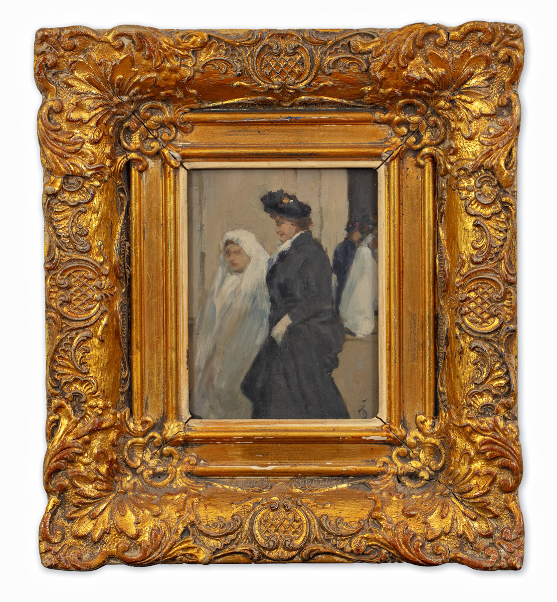 A young communicator with a lady