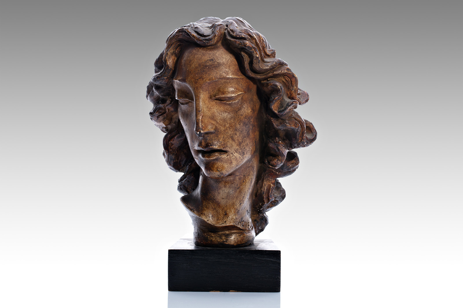 Girl's head (original plaster)