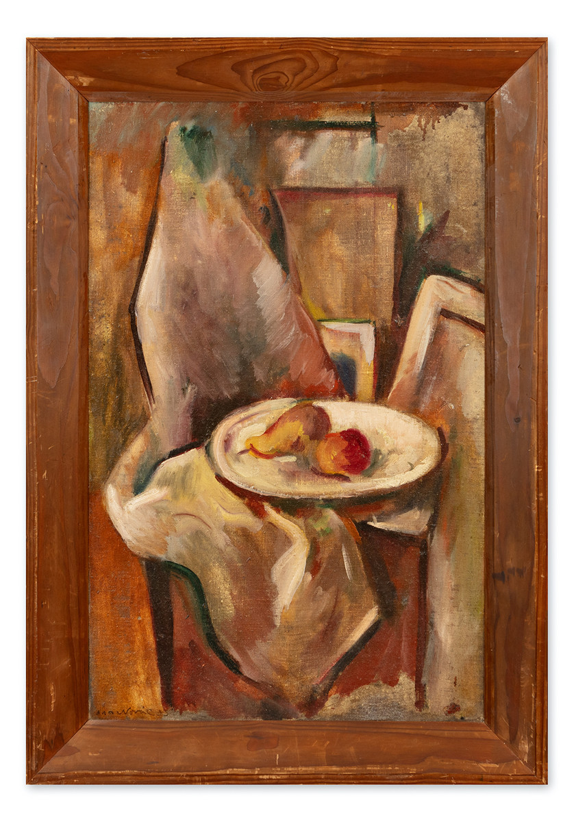 Still life with pears