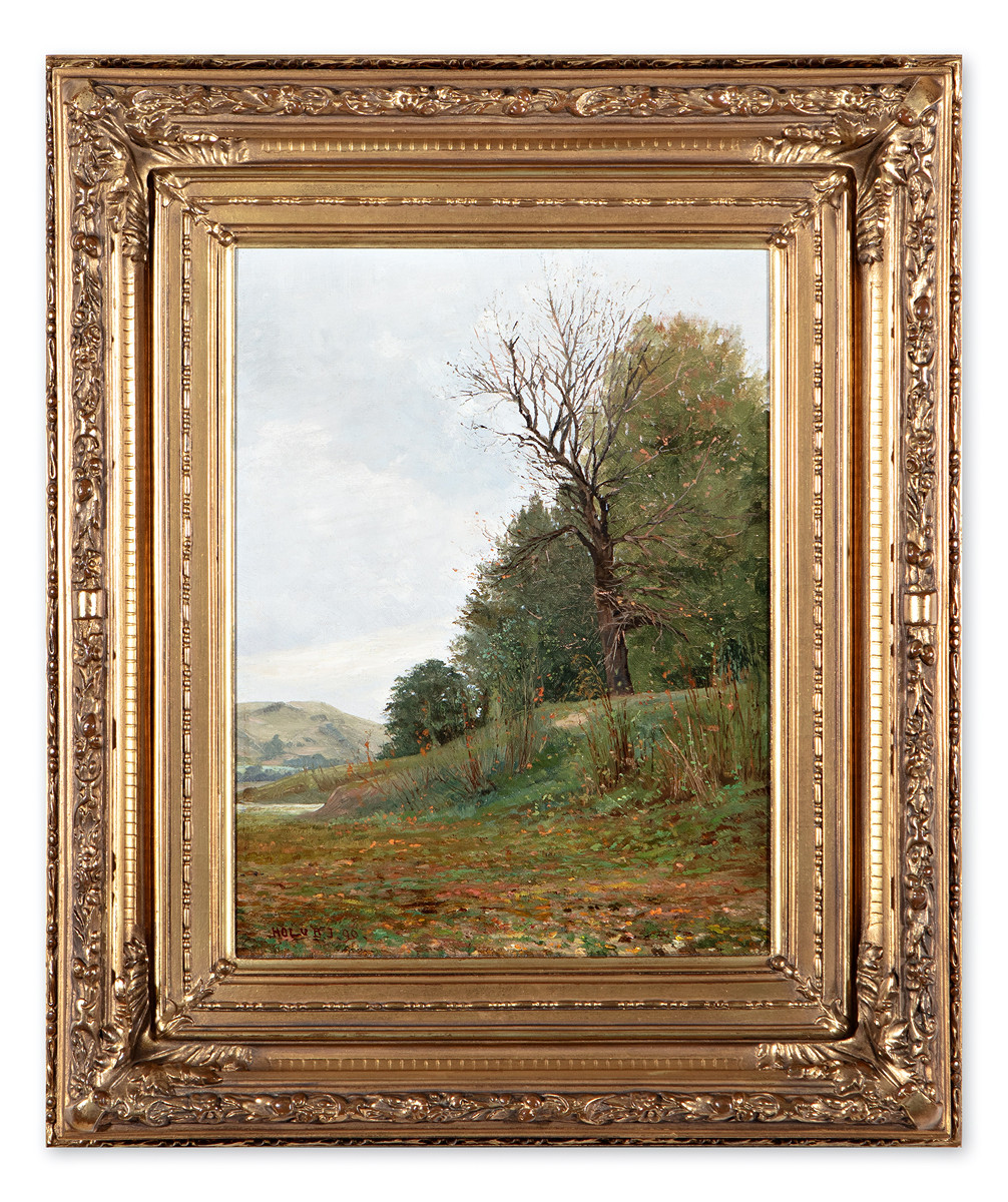 The landscape near Kralup nad Vltavou
