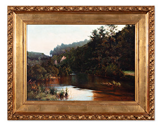 Forest lake