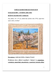 Blooming almond trees in Provence
