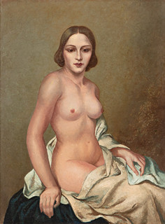 Naked Parisian woman