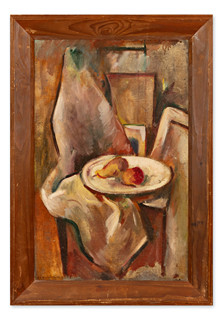 Still life with pears