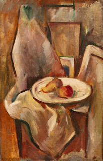 Still life with pears