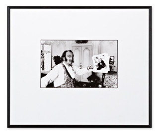 Salvador Dalí with my photos