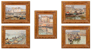 Five views of Paris