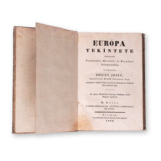 DÓCZY, Jósef: Európa tekintete (3 bindings)