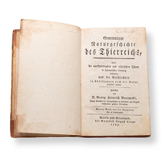 BOROWSKI, Georg Heinrich (1746-1801): Naturgeschichte des Tierreichs IV