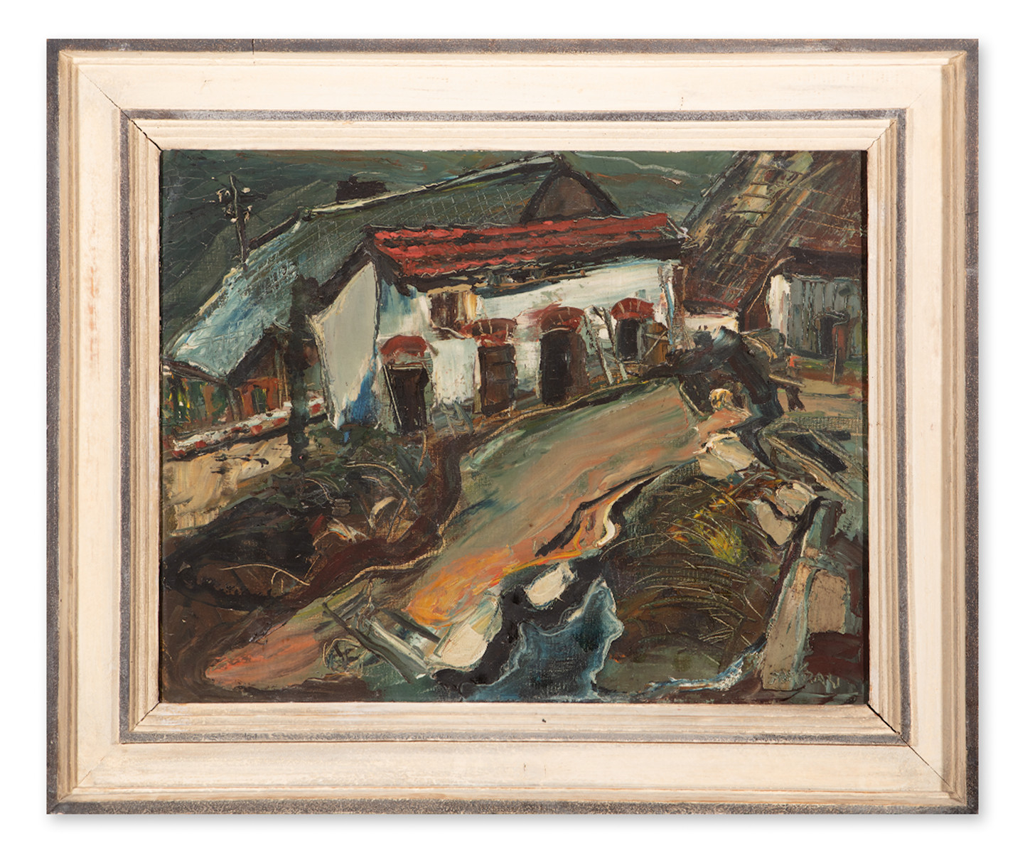 Emanuel Famíra (1900 - 1970) - Na statku (Vlkančice)