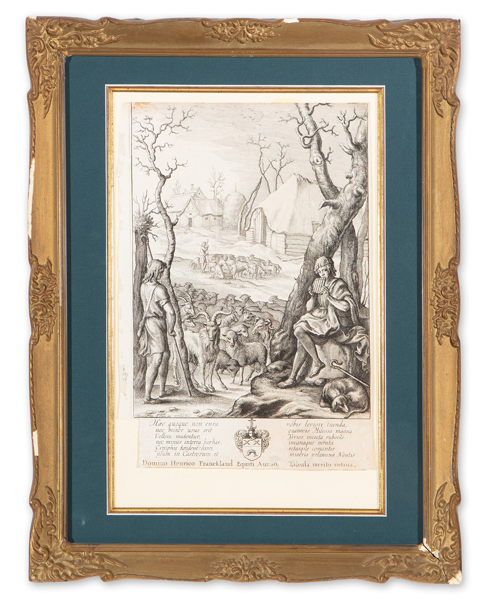 Václav Hollar (1607 - 1677) - Stock breeding (Chov zvířat)