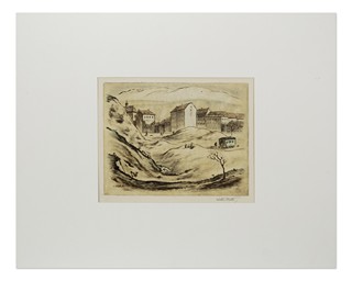 Viktor Stretti (1878 - 1957) - Židovské pece na Žižkově (Na Periferii)