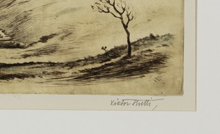 Viktor Stretti (1878 - 1957) - Židovské pece na Žižkově (Na Periferii)