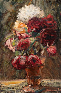 Jaro Svoboda (1879) - Kytice ve váze