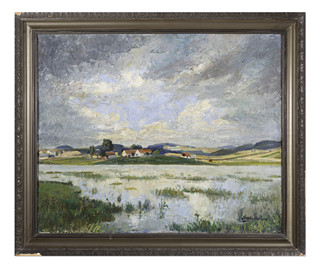 Jaro Svoboda (1879) - Krajina s rybníkem