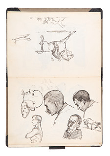 Grigorij Musatov (1889 - 1941) - Skicák