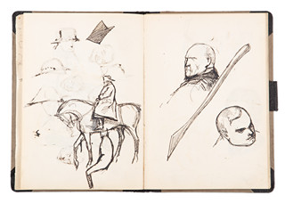 Grigorij Musatov (1889 - 1941) - Skicák