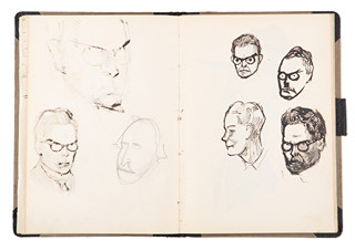 Grigorij Musatov (1889 - 1941) - Skicák