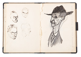 Grigorij Musatov (1889 - 1941) - Skicák