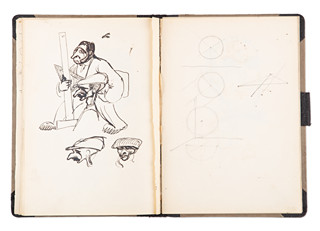 Grigorij Musatov (1889 - 1941) - Skicák
