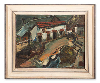 Emanuel Famíra (1900 - 1970) - Na statku (Vlkančice)