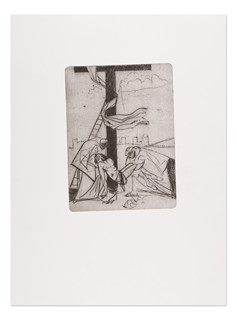 Jiří Ščerbakov (1926 - 2007) - Ukřižování Ježíše Krista (4 grafické listy)