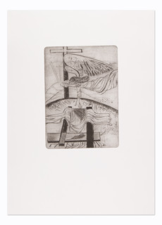 Jiří Ščerbakov (1926 - 2007) - Ukřižování Ježíše Krista (4 grafické listy)