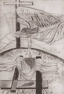 Jiří Ščerbakov (1926 - 2007) - Ukřižování Ježíše Krista (4 grafické listy)