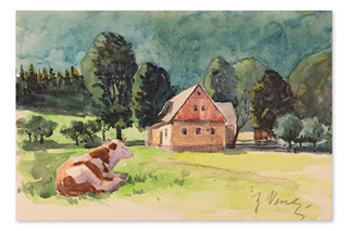 Zdeněk Veselý (1933 - 2016) - Konvolut 4 krajin