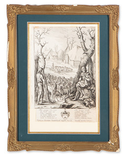 Václav Hollar (1607 - 1677) - Stock breeding (Chov zvířat)