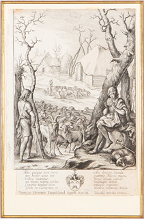Václav Hollar (1607 - 1677) - Stock breeding (Chov zvířat)