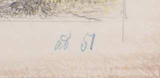 Jan Nowopacký (1821 - 1908) - Krajina se stromy