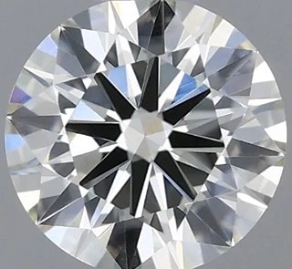 Pravý diamant vypěstovaný v laboratoři - Briliant
