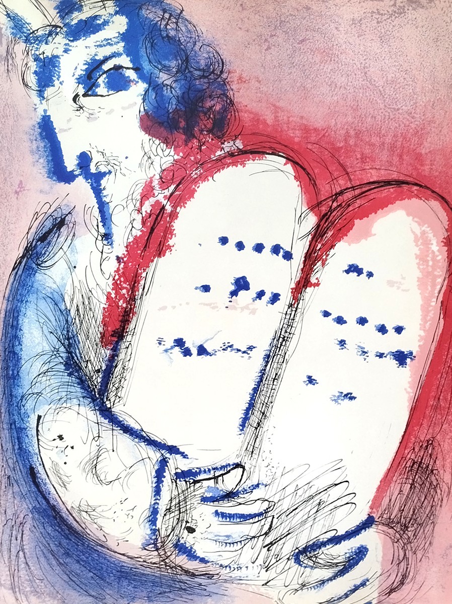 Marc Chagall - Mojžíš